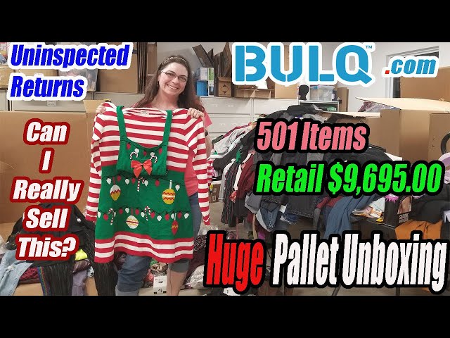 Huge Pallet Unboxing - Can I really Sell this? - How much money will I make? - Online Reselling