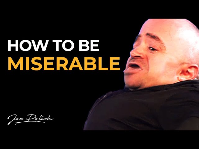 How To Be Miserable with Dr. Sean Stephenson at Joe Polish's Genius Network Annual Event