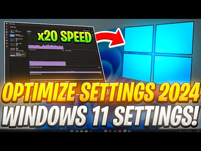 How To Optimize Windows 11 For GAMING - Best Windows FPS BOOST For MAX FPS & LESS DELAY! ✅