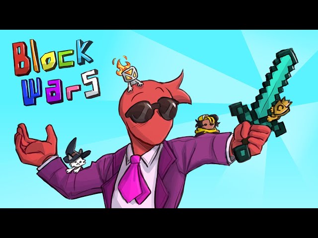 Minecraft Block Wars ft. Couriway, Yahiamice, Gold, Fir