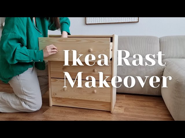 IKEA RAST MAKEOVER | The Transformation of a Dresser You Must See! 🛠