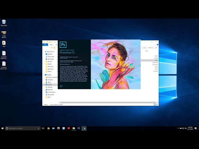 Installing a CEP Photoshop Extension Panel on Windows