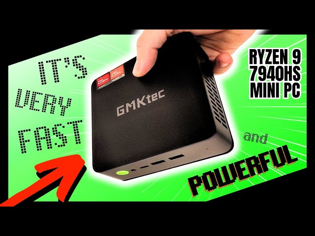 This Mini PC is FAST and POWERFUL! 🐔 GMKtec NucBox K4 REVIEW [AMD Ryzen 9 7940HS]