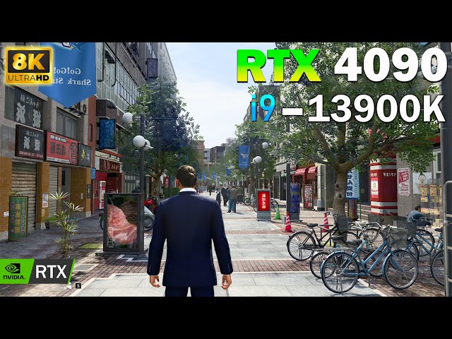 Like a Dragon: Infinite Wealth | RTX 4090 24GB | 8K | Maxed Settings