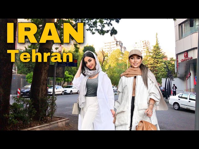 IRAN 2022 - Walking in North of Tehran Streets Iran Vlog ایران