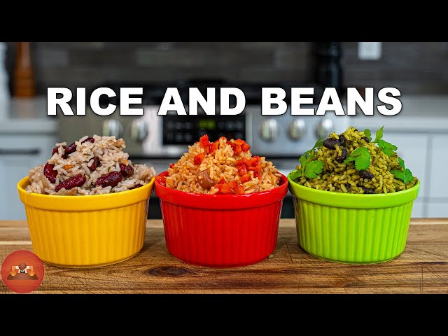 Say Goodbye To Boring Rice And Beans (3 Recipes)