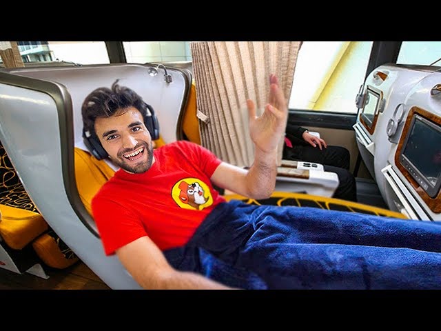 WORLD’S BEST FIRST CLASS BUS SEAT (Luxury For Cheap)!