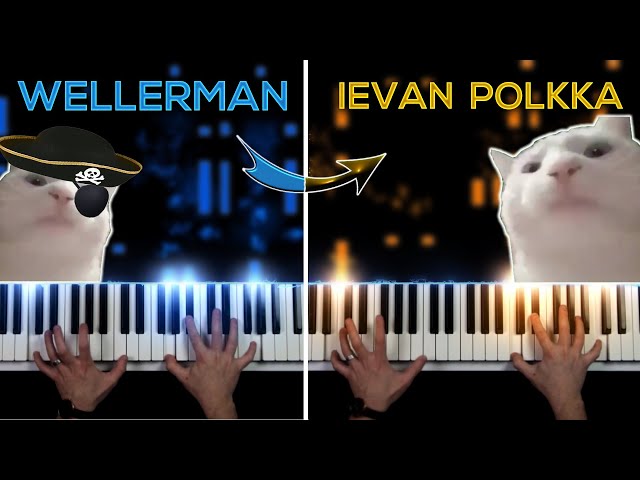Wellerman vs Ievan Polkka! PIANO BATTLE