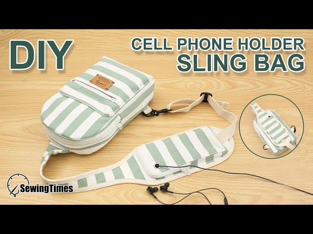 DIY Crossbody Sling Bag | 메신저백 슬링백 | Messenger bag tutorial and sewing pattern [sewingtimes]