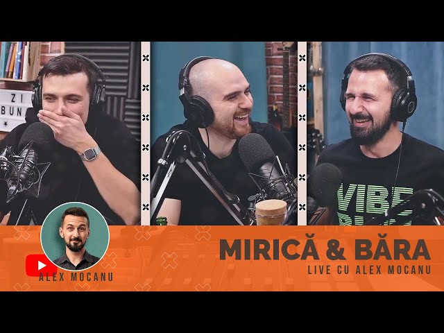 #52 - Sergiu Mirică & Victor Băra 🔴 LIVE cu Alex Mocanu (Săptămâna comediei)