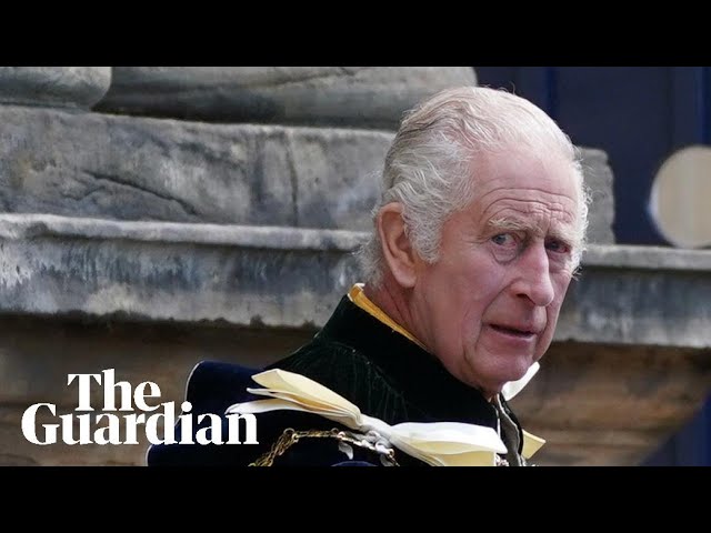 'Not my King': King Charles heckled ahead of Scottish coronation