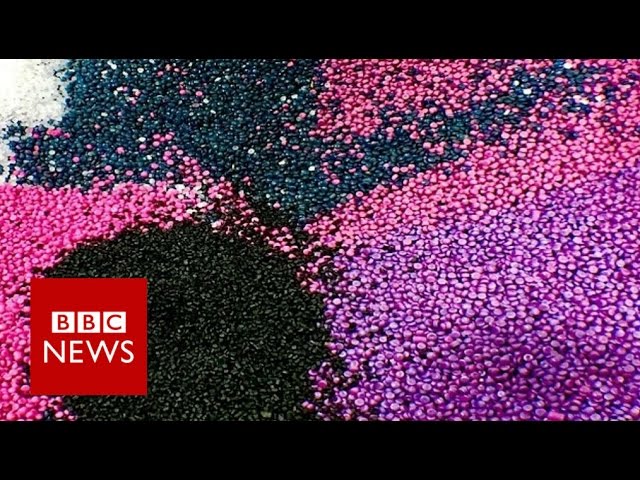 Can plastic roads help save the planet? BBC News