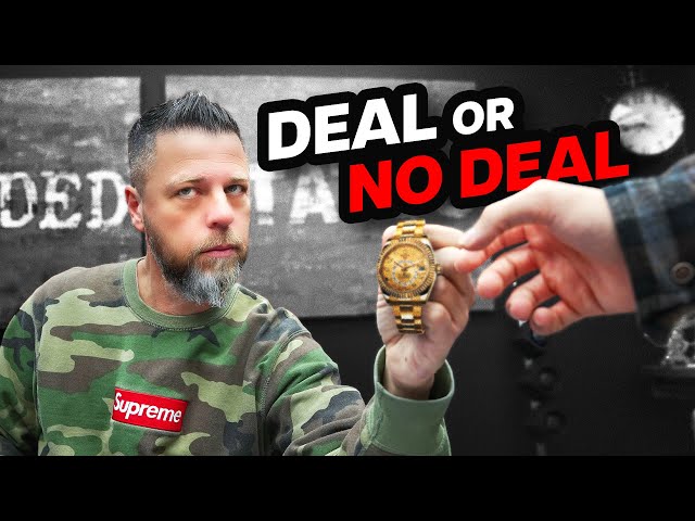 Deal or No Deal - New Guy Negotiates His First Watch Sale!