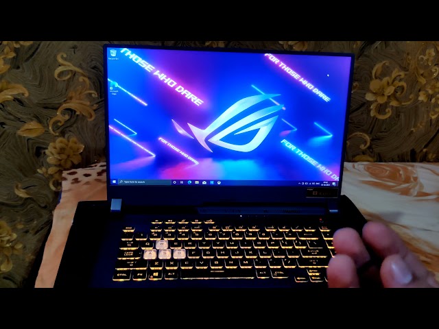 Problems in ASUS ROG Strix G15! *No one tells you about* (Screen bleed) #asus