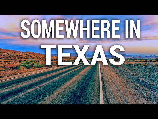 Relaxing Drive Through West Texas (DRIVE AROUND) | Travel Snacks