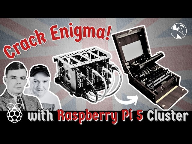 The Ultimate Hack: Using a Raspberry Pi 5 Cluster to Break the Enigma Code