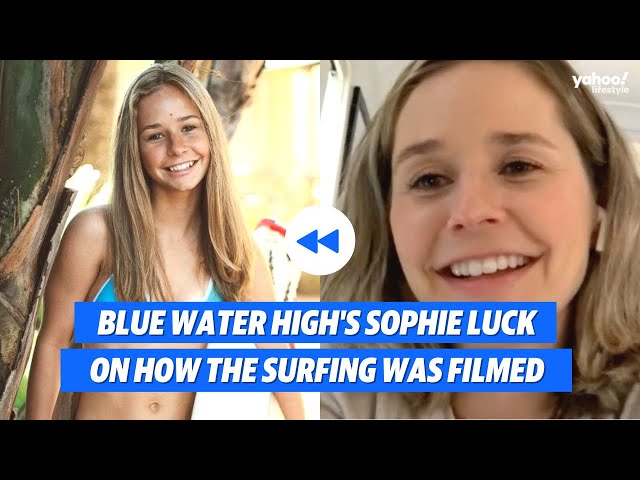 Blue Water High's Sophie Luck reveals how the surfing was filmed | Yahoo Australia