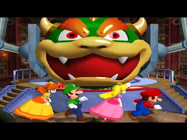 Mario Party 4 - Mario vs Peach vs Luigi vs Daisy - Minigames