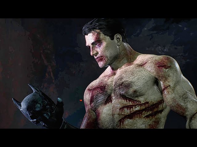 Gotham Knights - Death of Batman Scene (4K 60FPS) Batman Dies 2022