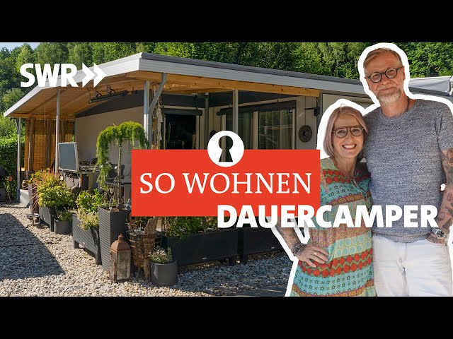 Living in a caravan on the campsite | SWR Room Tour