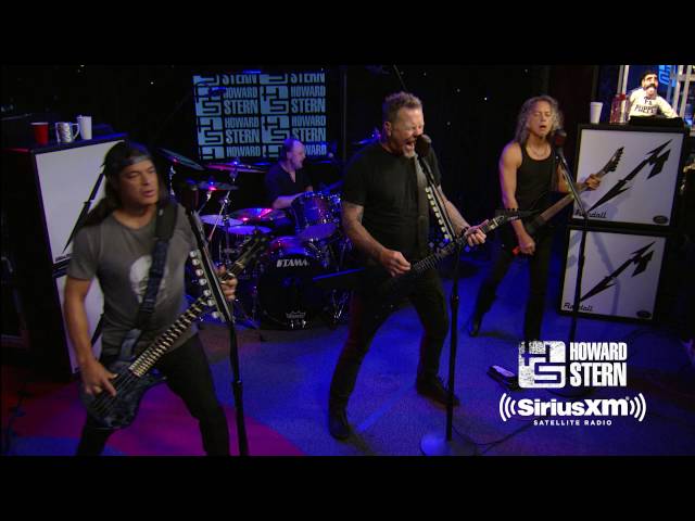 Metallica "Master of Puppets" Live on the Howard Stern Show
