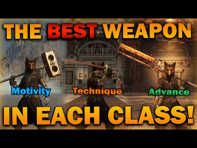 "The BEST WEAPON In Each Class!" - Lies Of P (Early & Late Game Builds!)