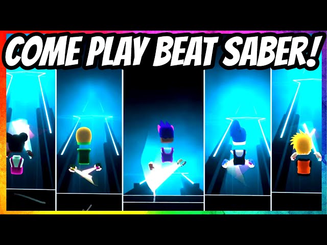 Playing BEAT SABER on Quest 2, Come Play!