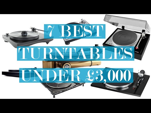 Best turntables under £3k