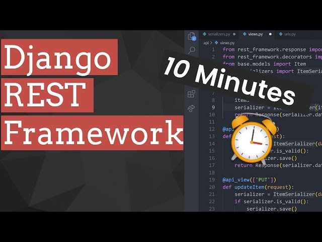 Django REST Framework Oversimplified