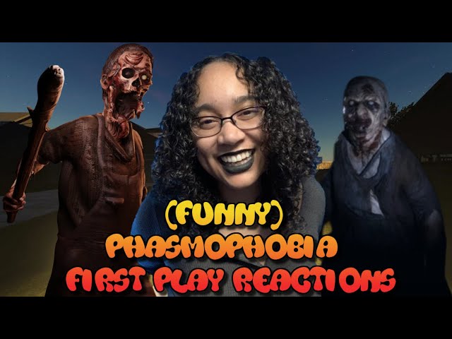 My Friends Play Phasmophobia For The First Time - Phasmophobia Funny Moments