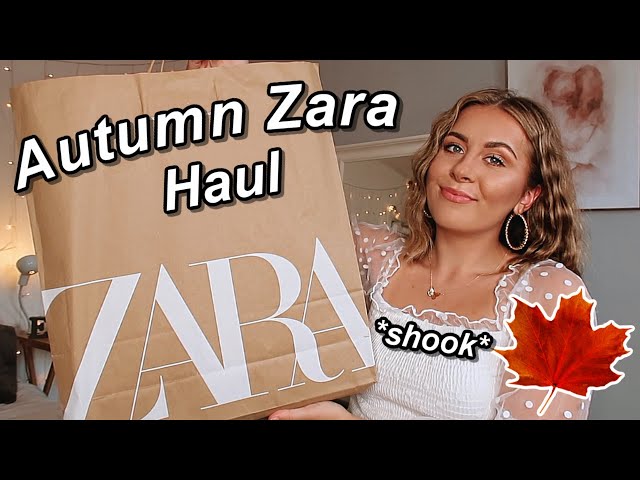 HUGE Zara Haul Autumn Collection | New In Try On Haul 2020