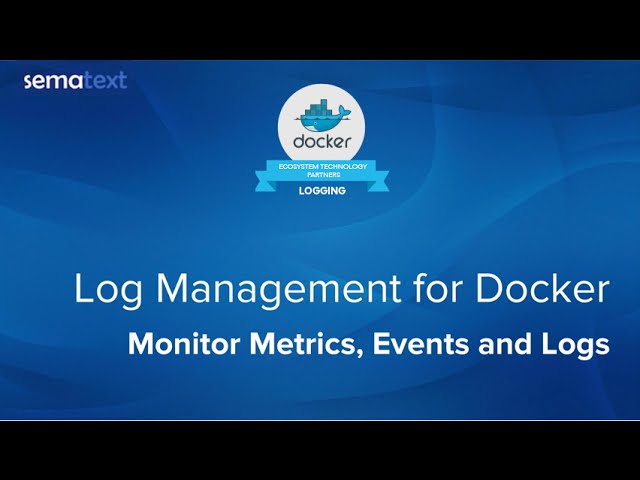 Log Management for Docker