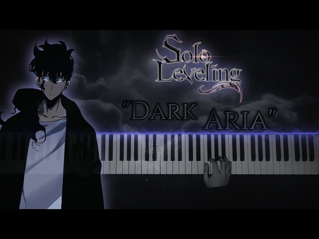 Solo Leveling OST - "Dark Aria LV2" | Piano Cover