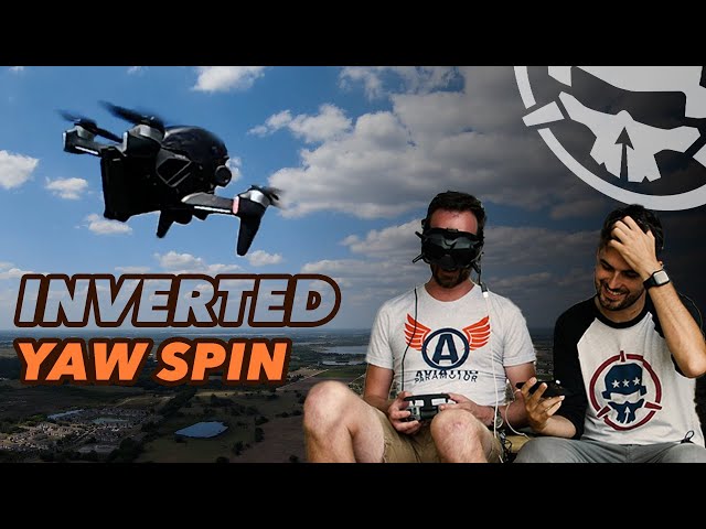 Learning INVERTED YAW SPINS with DJI FPV Drone - First Flight to Freestyle