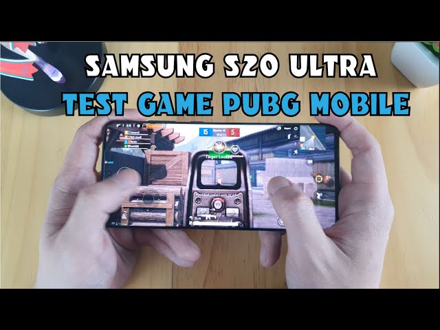 Samsung S20 Ultra test game Pubg Mobile