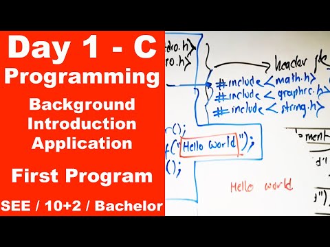 C Programming for SEE Class 10, Class 11, Class 12 and Bachelor in Nepali