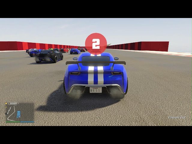 GTA 5 Online - Close Race with The Team 🤝