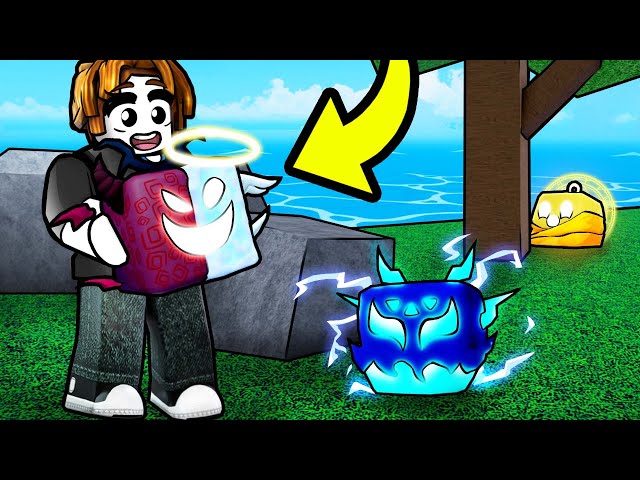 DEVIL FRUIT NOTIFIER But EATING Every Fruit I Find In Blox Fruits (Roblox)