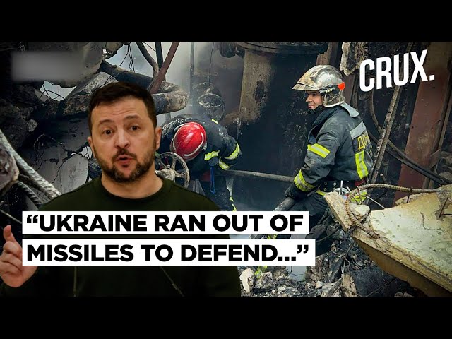 Ukraine Had "Zero Missiles" To Thwart Russian Strike On Power Plant, Zelensky Fumes At Allies