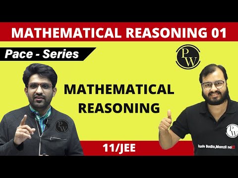 PACE SERIES -MATHEMATICS|Mathematical Reasoning| Class-11| CBSE | JEE