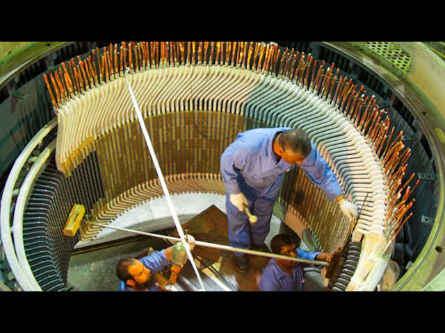 Incredible Huge Motor Rewinding & Remanufacturing Process - Perfect Heavy Duty Machines Technology