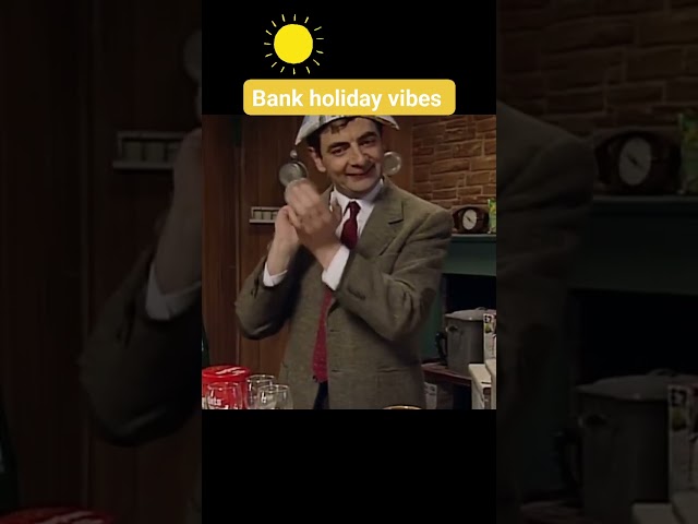 Bean's idea of a bank holiday weekend! 🥳 | Mr Bean #shorts