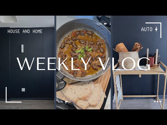 WEEKLY VLOG: I painted my apartment | cook with me | House and Home
