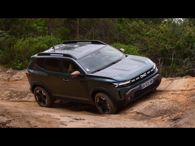 Dacia DUSTER 2024 TCe 130 4x4 - great off-road abilities (demonstration)