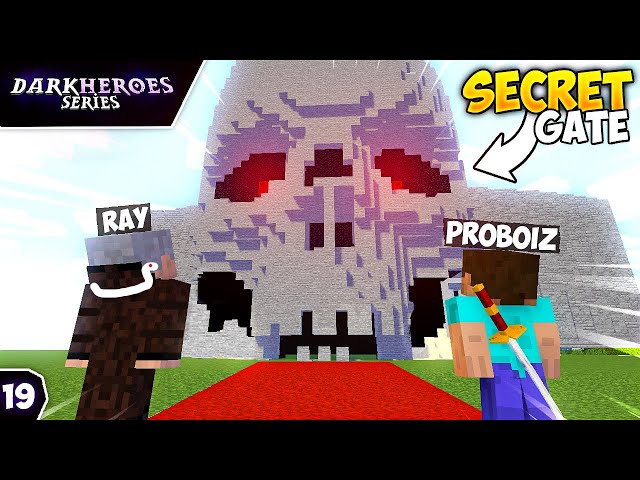 We Found a SECRET GATE in DarkHeroes Minecraft (Episode 19)