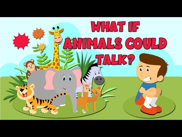 What if animals could talk? - Is it possible for animals to talk? - Learning Junction #kids