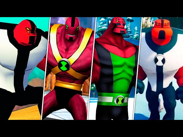 Evolution of Four Arms in Ben 10 Games | 2007 - 2020