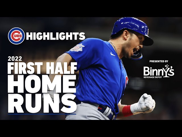 Cubs First Half Home Run Highlights | Contreras Grand Slam, Suzuki Inside-the-Park Homer & More