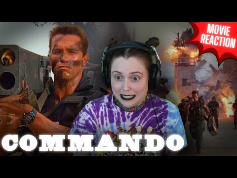 Commando (1985) - MOVIE REACTION - First Time Watching