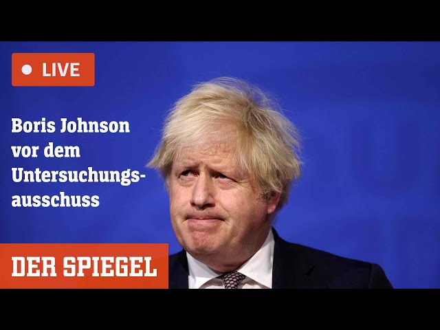 Livestream : So erklärt Boris Johnson seine Coronapartys